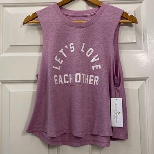 NEW WITH TAGS, Spiritual Gangster crop tank